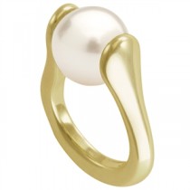 Vermeil Pee Wee Lotus Ring